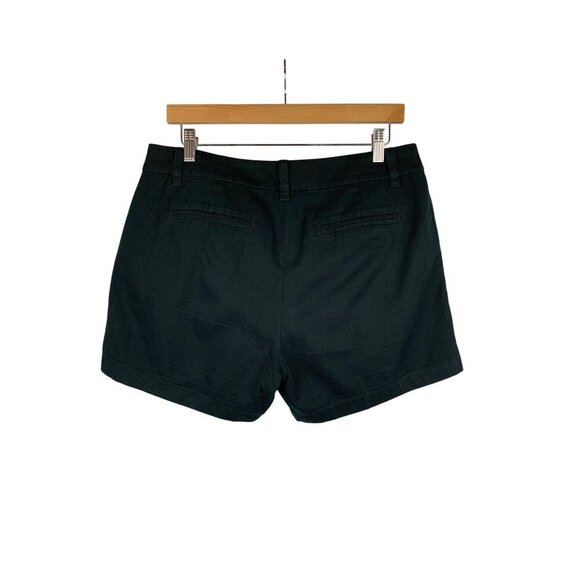 J.Crew Womens Black Cotton Blend Shorts Size 8 - Picture 2 of 4